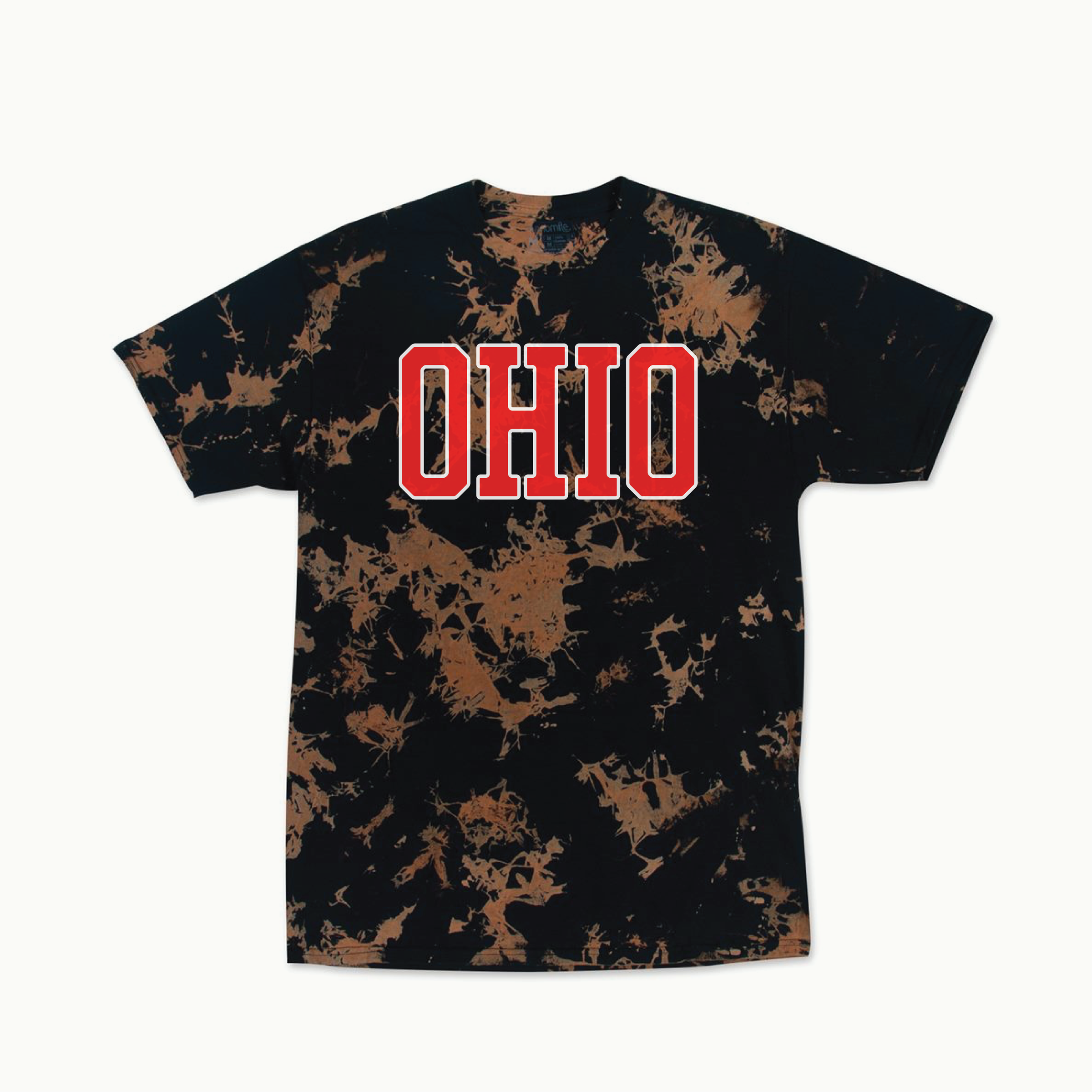 Script Ohio Tie-Dye Tee from Homage. | Tie-Dye | Vintage Apparel from Homage.