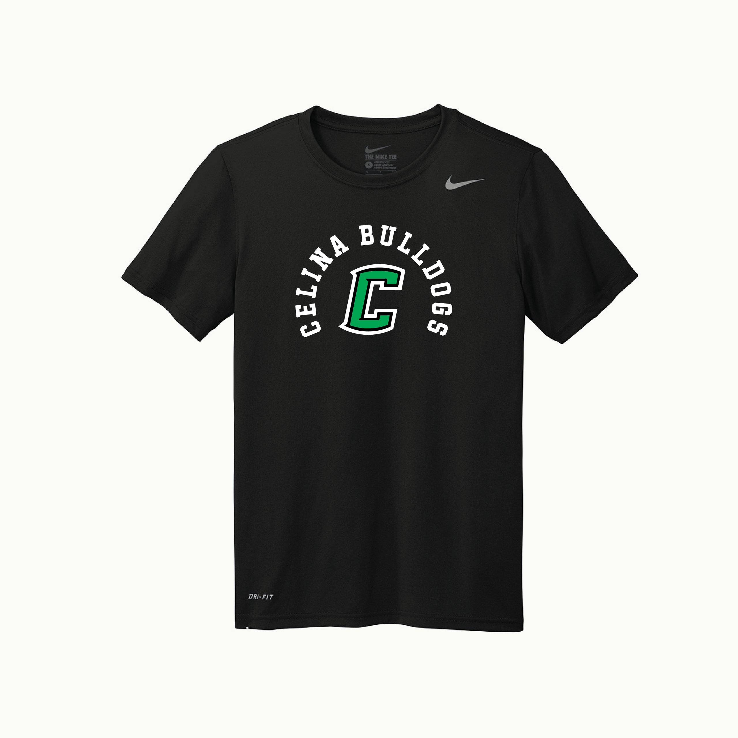 Celina Bulldogs C Nike Black Tee 